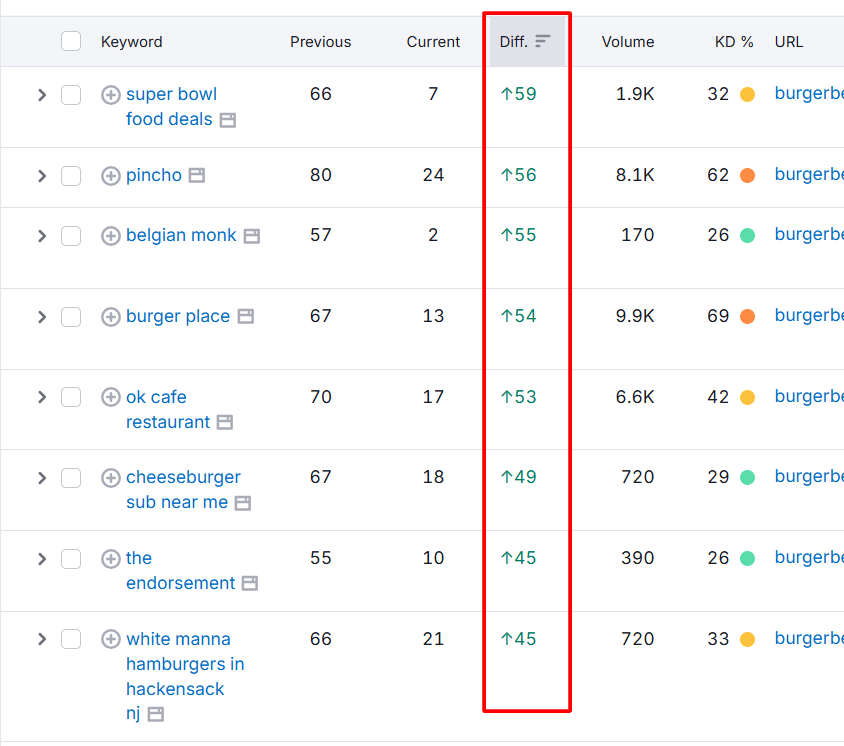 BurgerBro – Explosive SEO Gains for Local Burger Brand